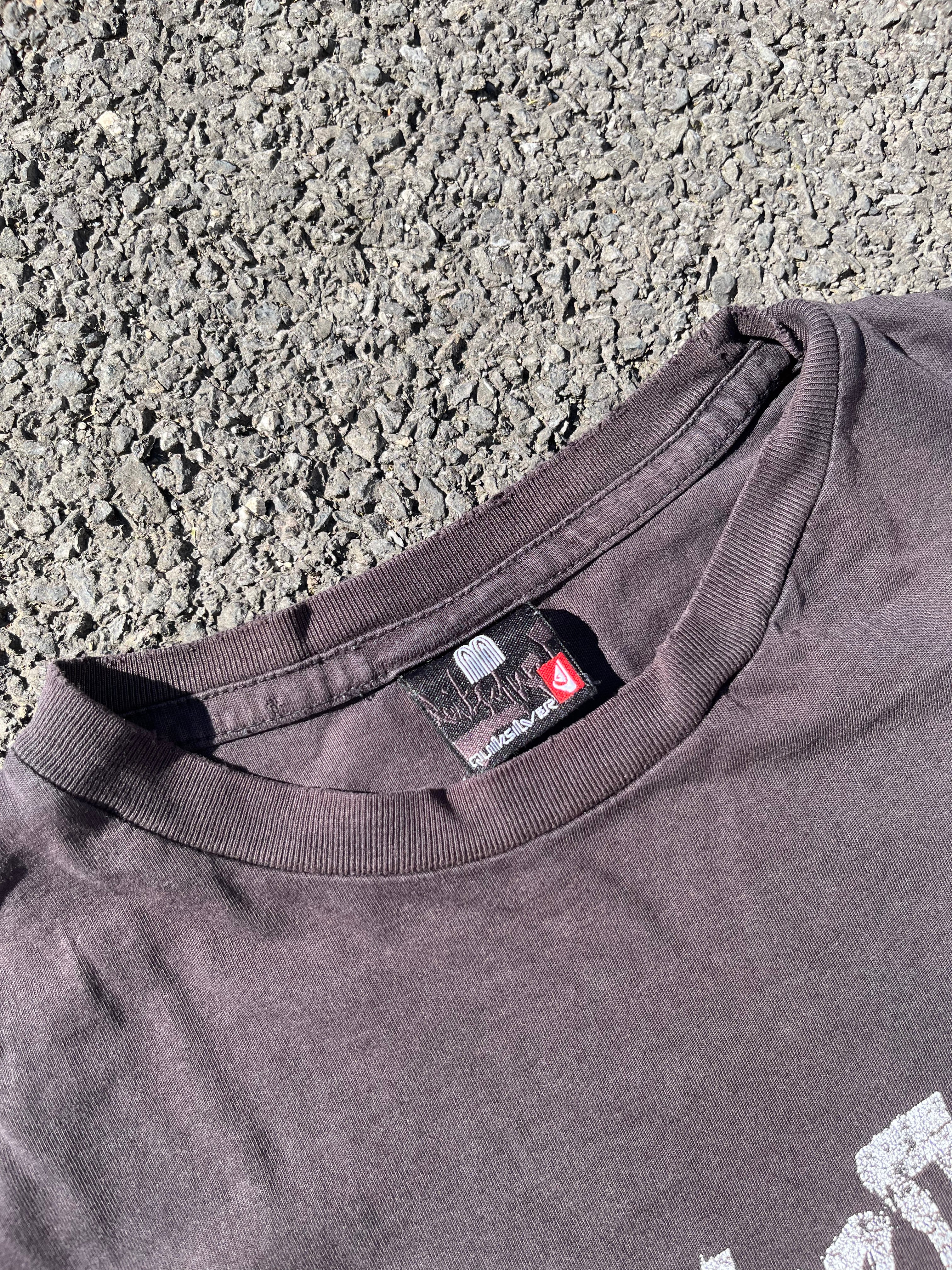 T-SHIRT QUIKSILVER PARIS ANNÉE 2000 NOIR