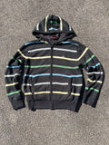 GILET QUIKSILVER À RAYURES ANNÉE 2000
