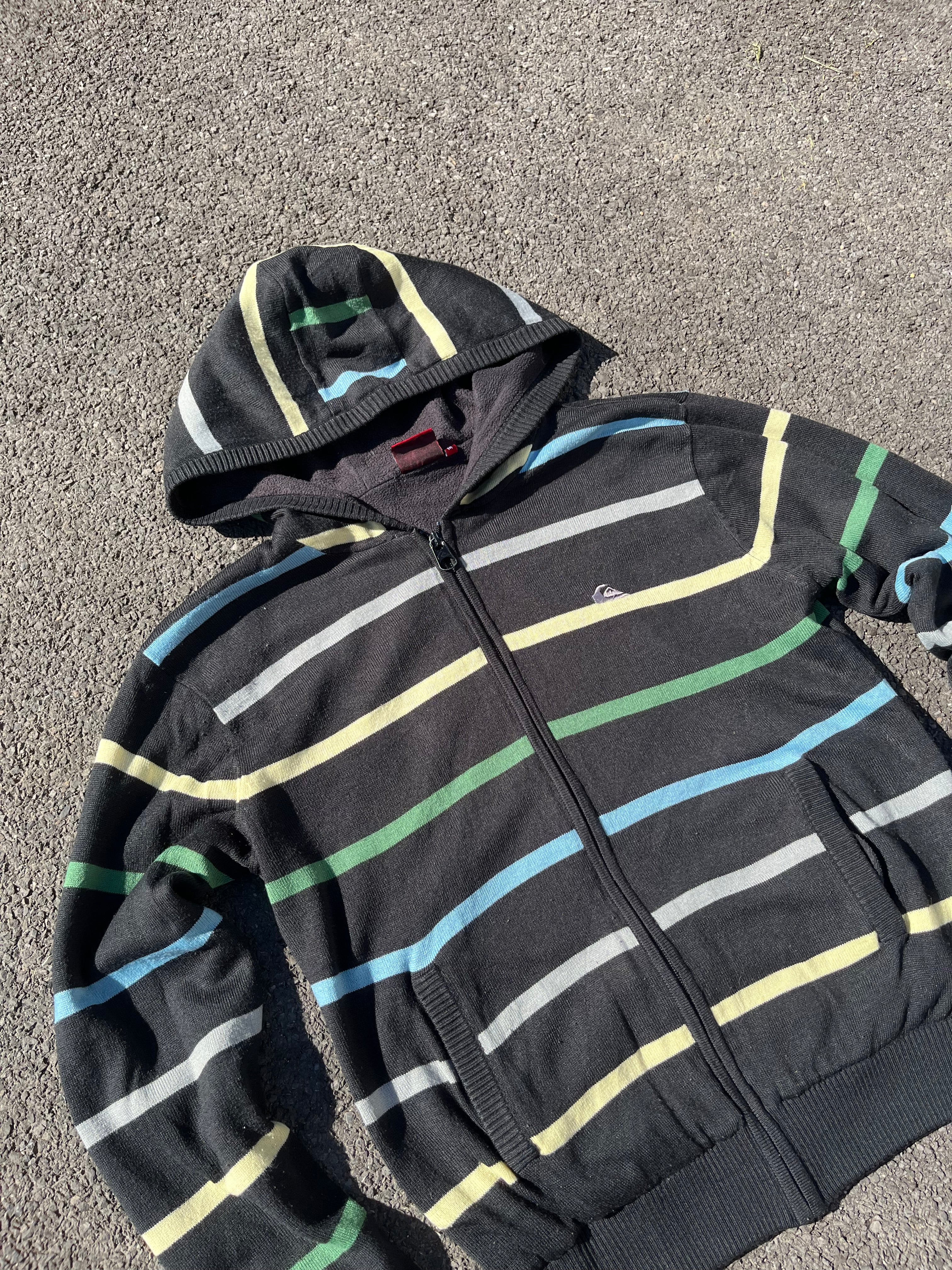 GILET QUIKSILVER À RAYURES ANNÉE 2000