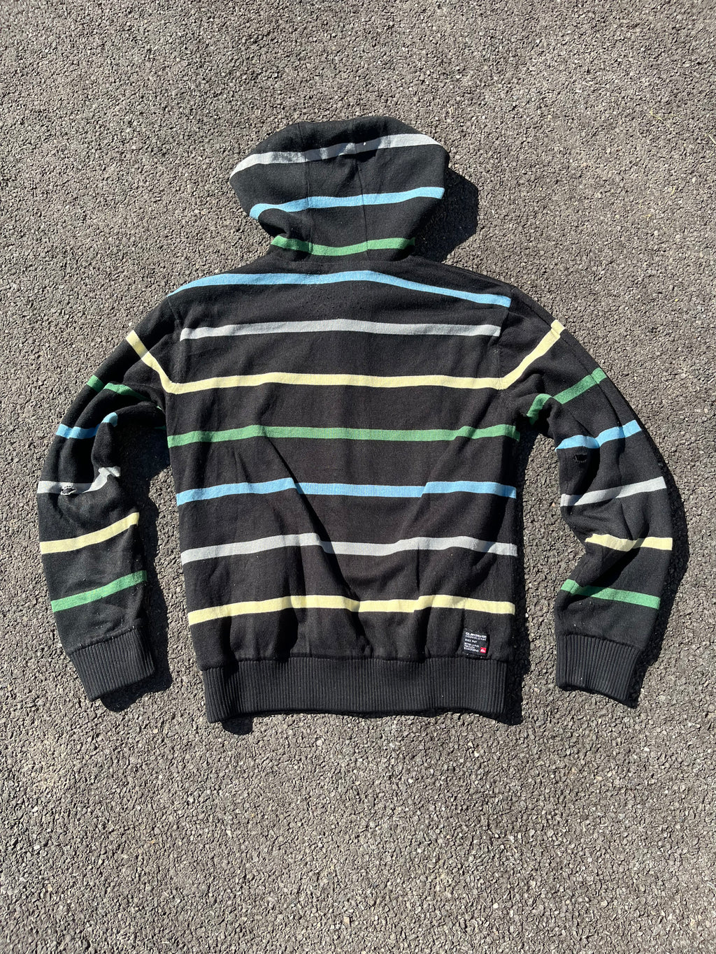 GILET QUIKSILVER À RAYURES ANNÉE 2000