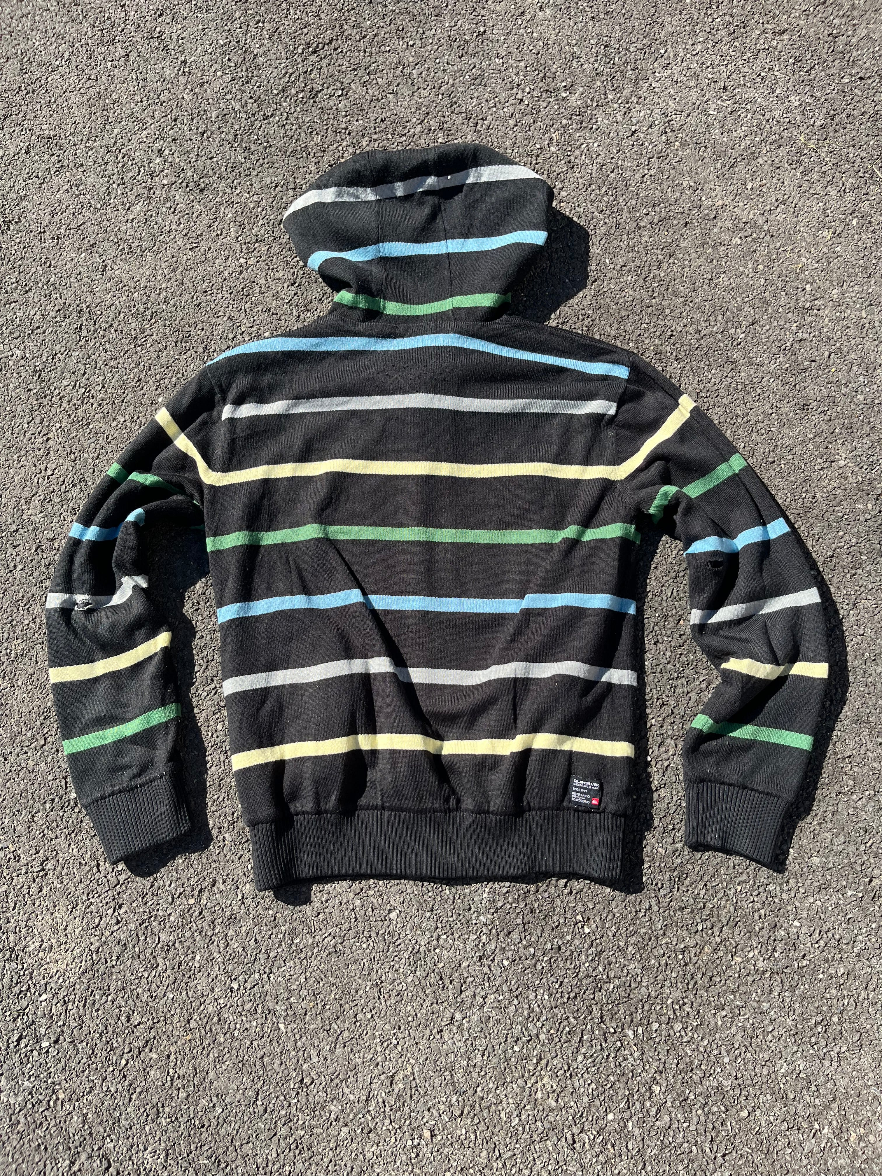 GILET QUIKSILVER À RAYURES ANNÉE 2000