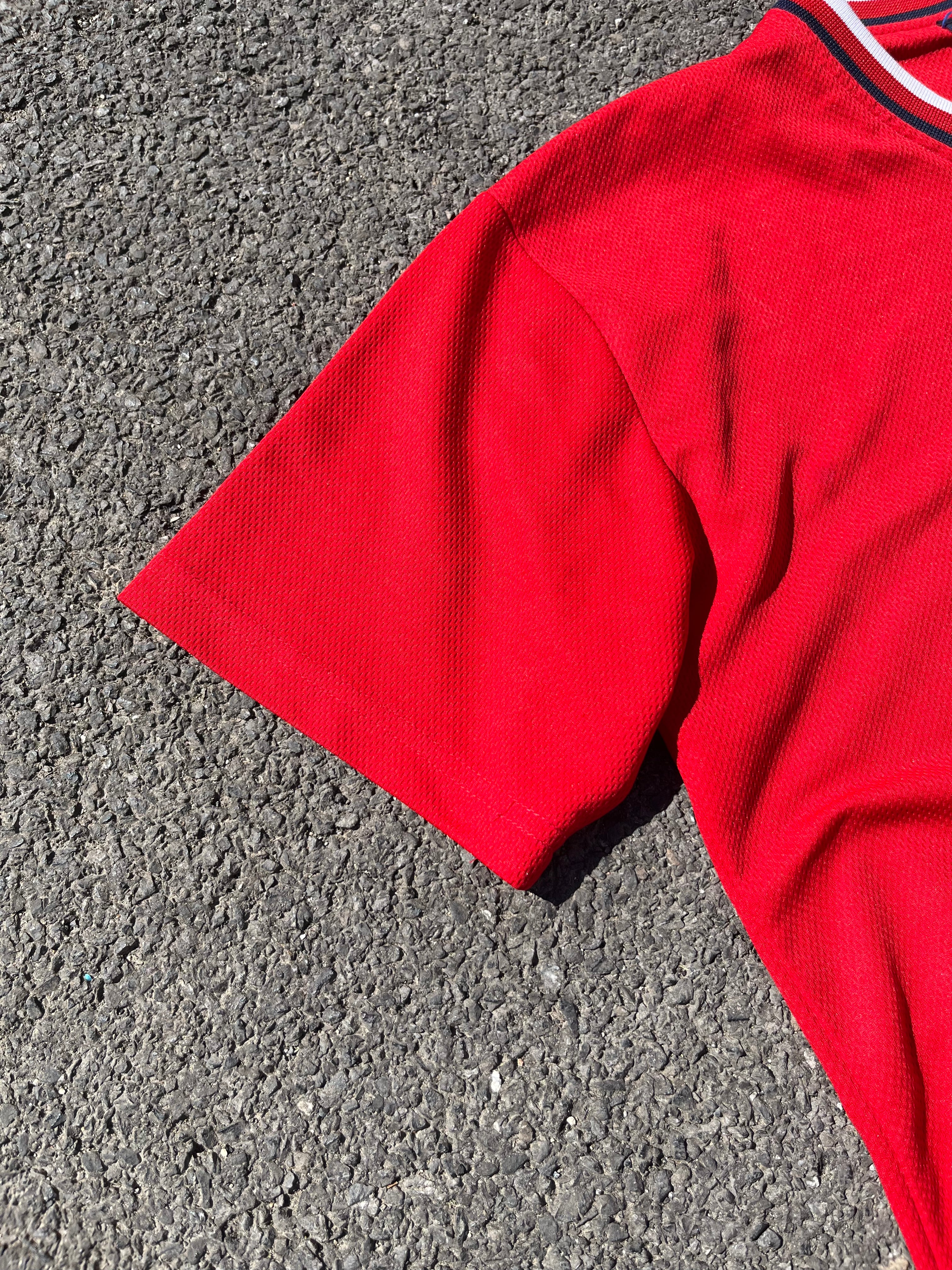 T-SHIRT STARTER ROUGE