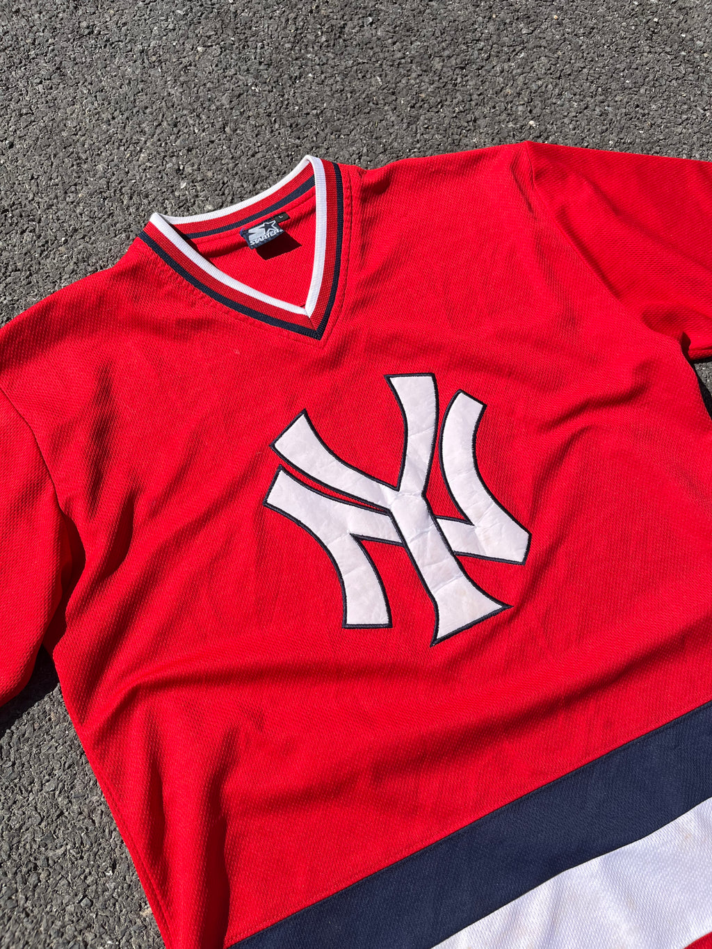 T-SHIRT STARTER ROUGE