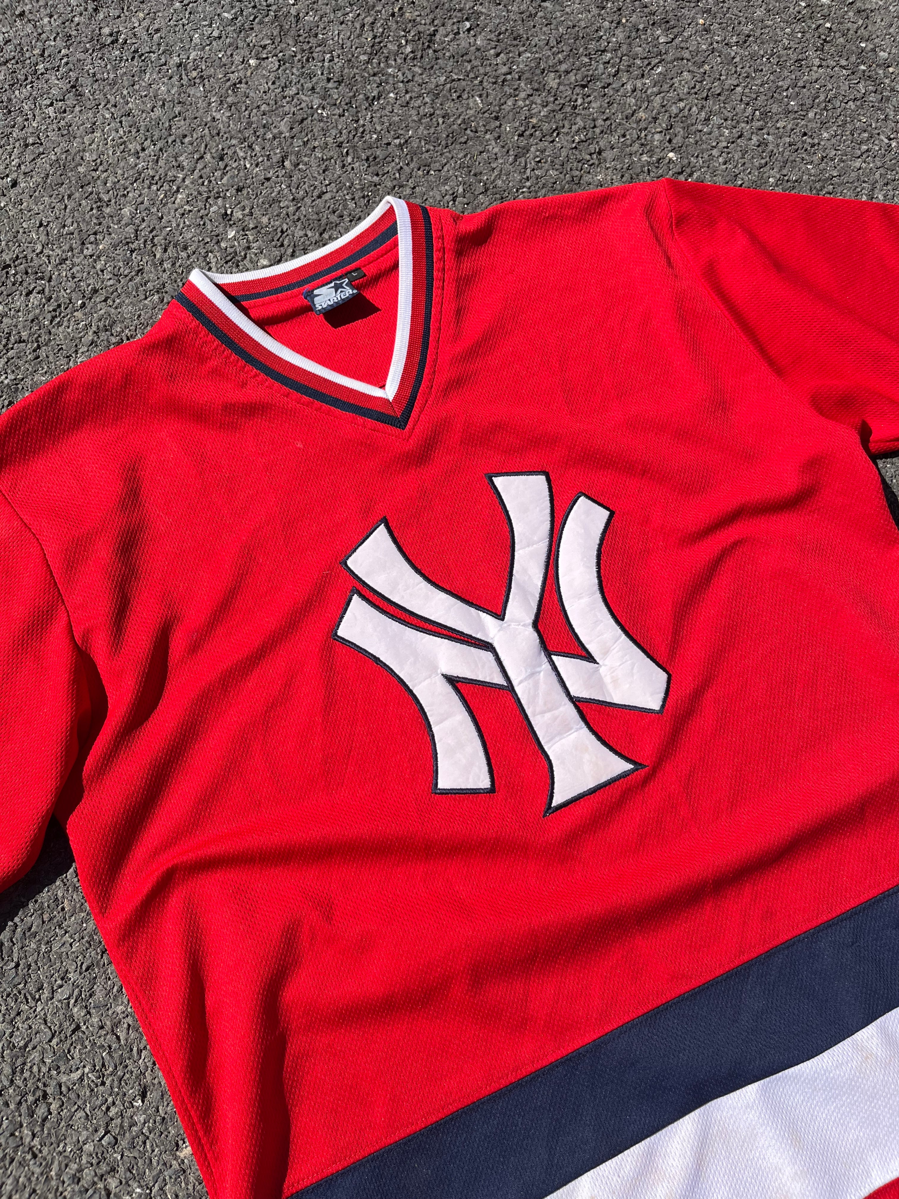 T-SHIRT STARTER ROUGE