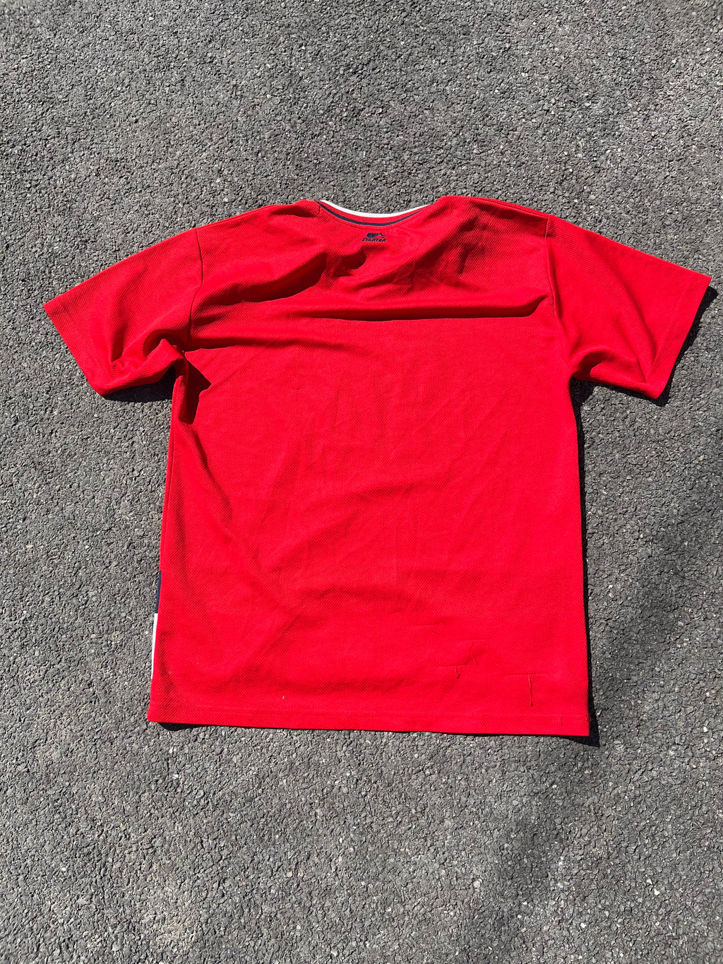 T-SHIRT STARTER ROUGE