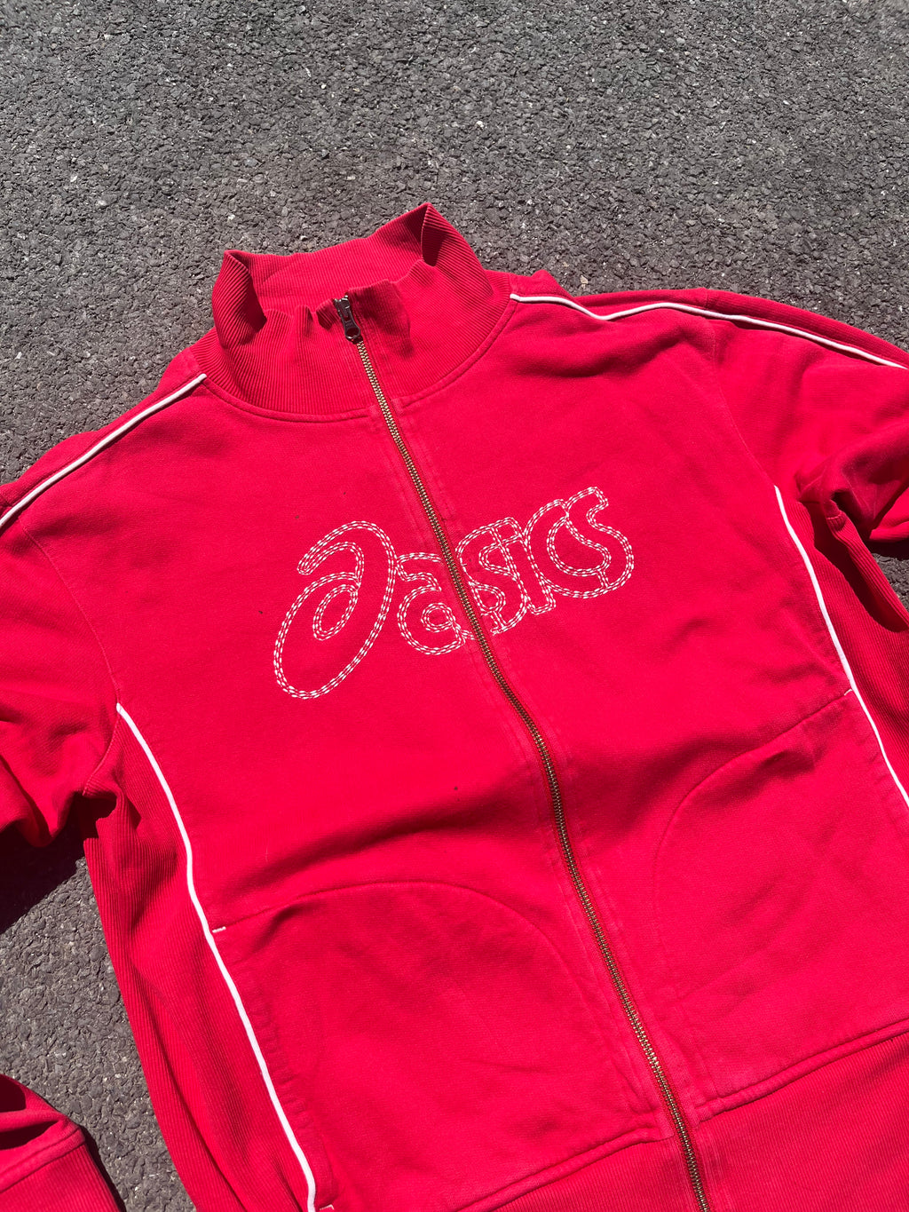 GILET ASICS JAPAN ROUGE