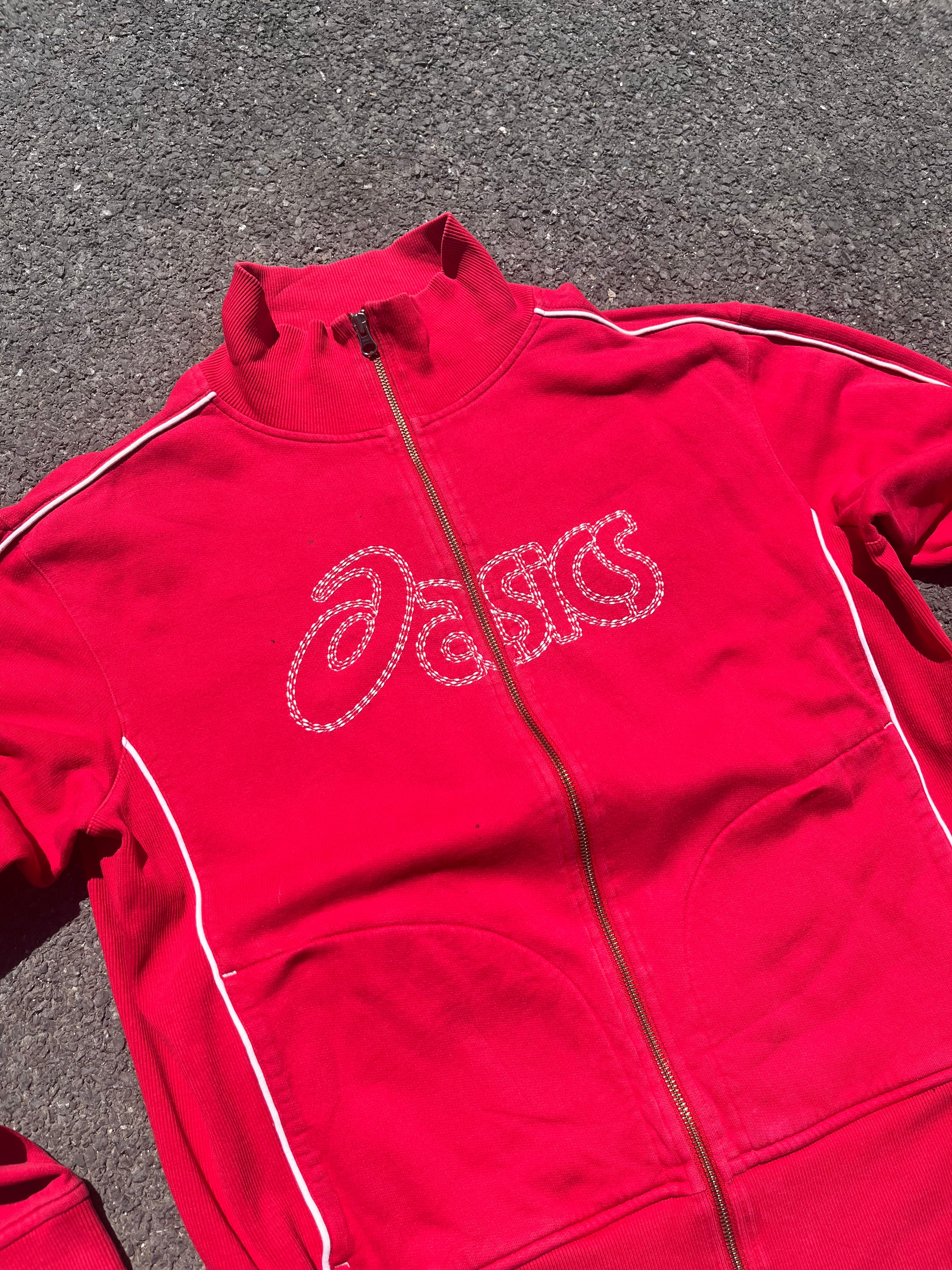 GILET ASICS JAPAN ROUGE