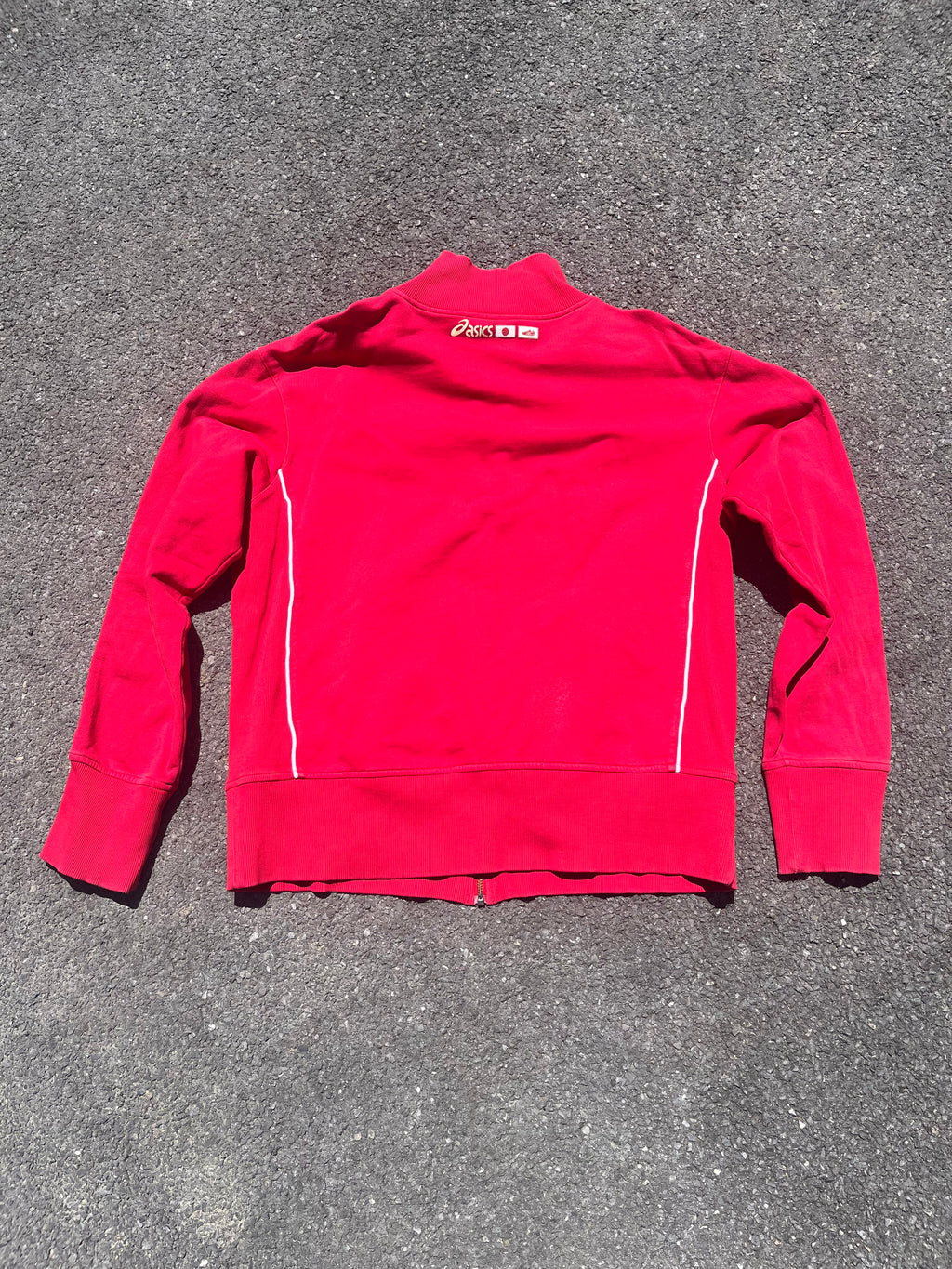 GILET ASICS JAPAN ROUGE