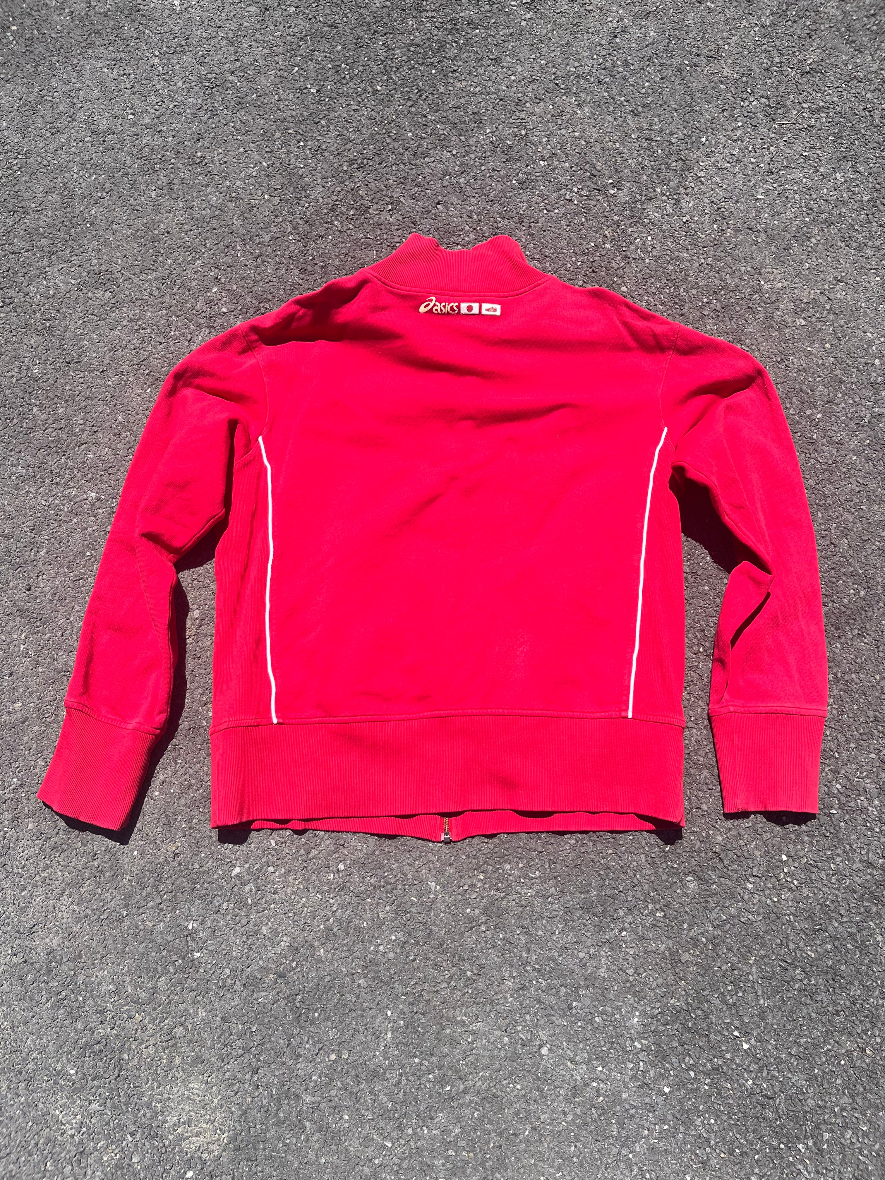 GILET ASICS JAPAN ROUGE