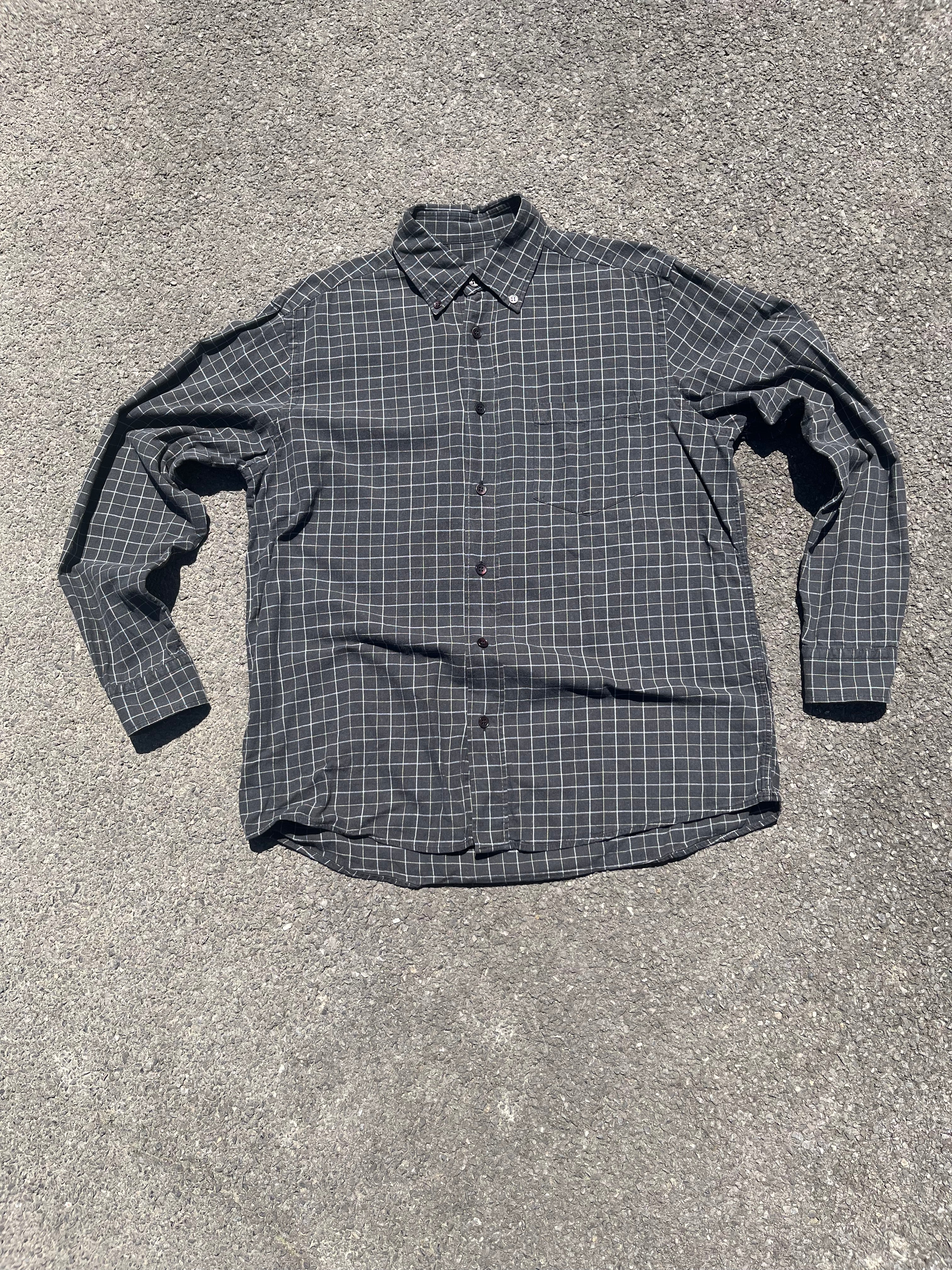 CHEMISE À CARREAUX NOIR ET BLANCHE BOSS