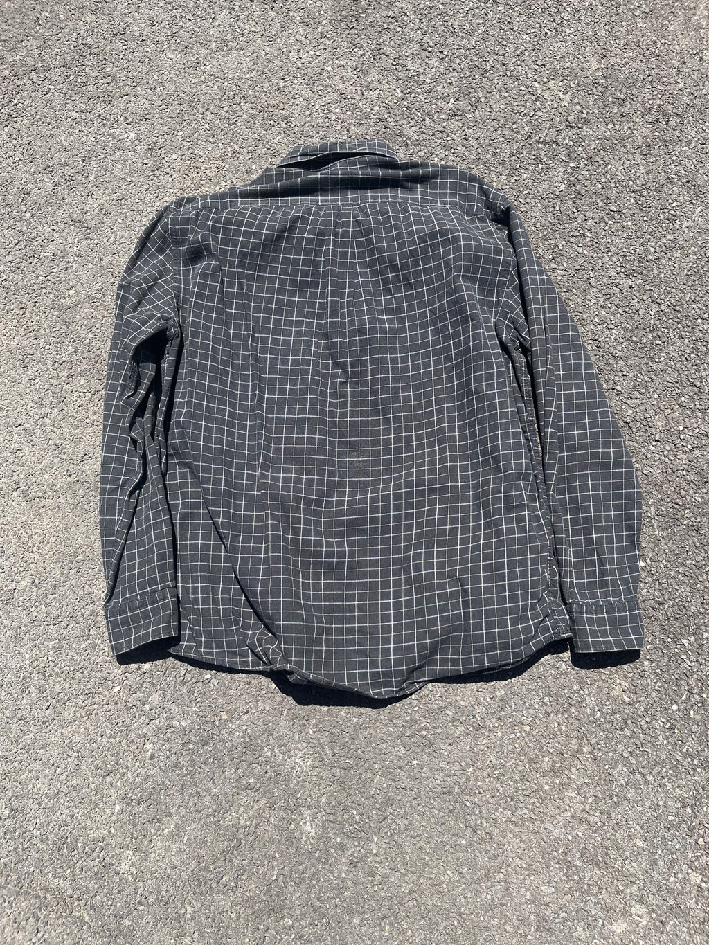 CHEMISE À CARREAUX NOIR ET BLANCHE BOSS