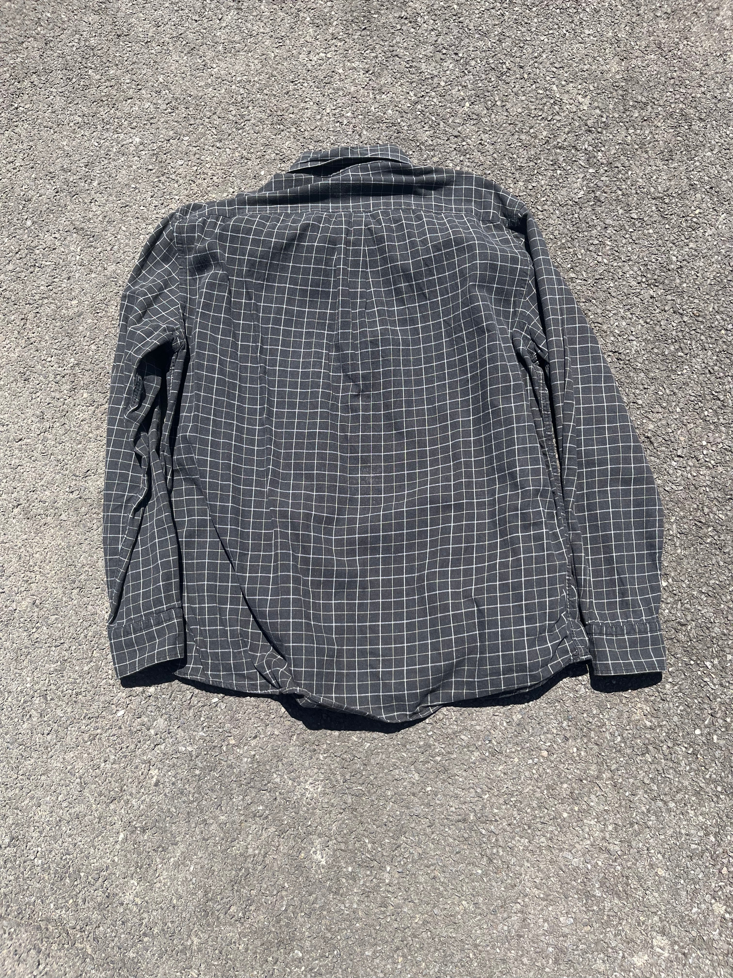 CHEMISE À CARREAUX NOIR ET BLANCHE BOSS