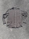 CHEMISE FLANELLE VERTE, BEIGE ET BRUN