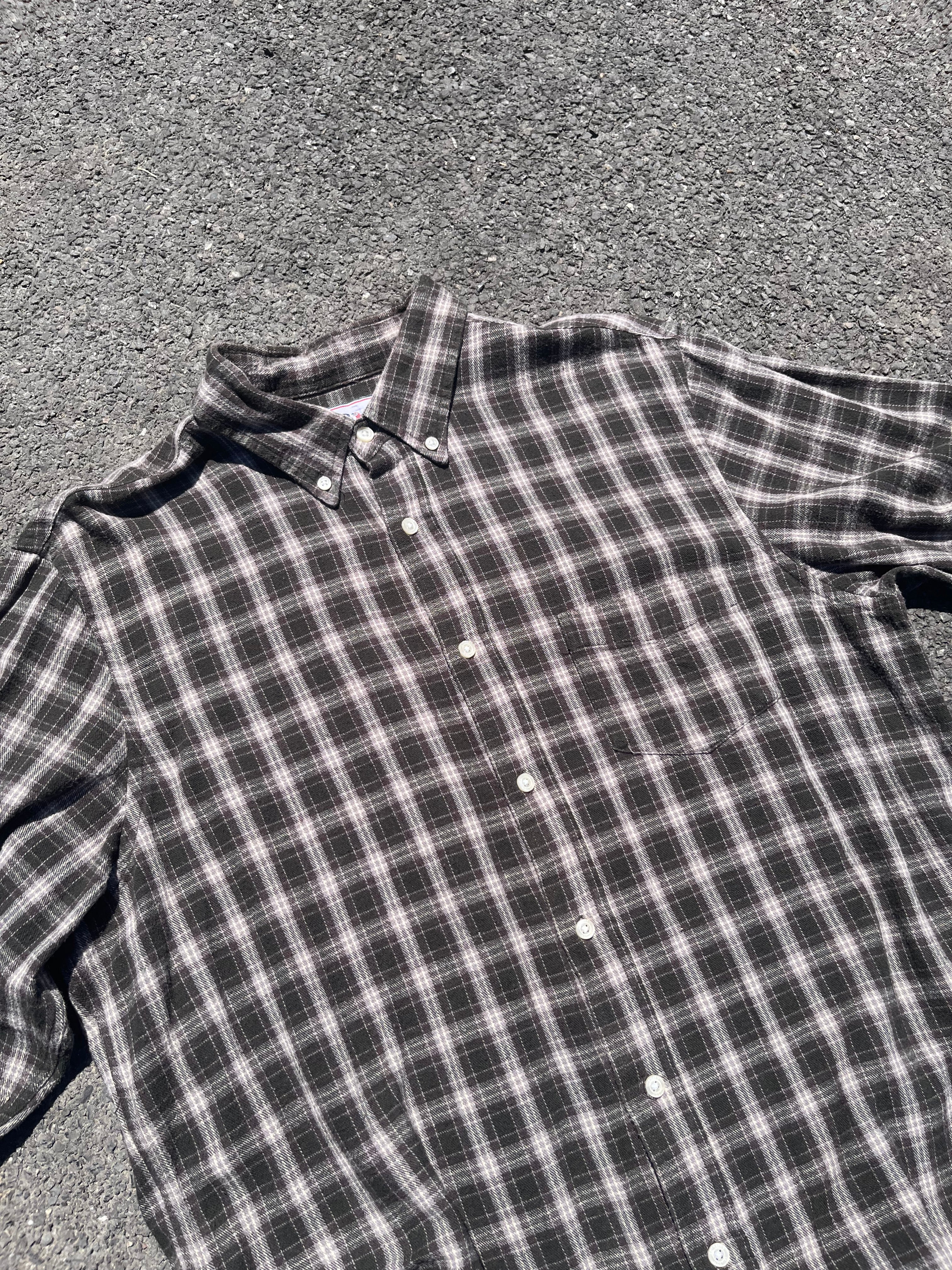 CHEMISE FLANELLE VERTE, BEIGE ET BRUN