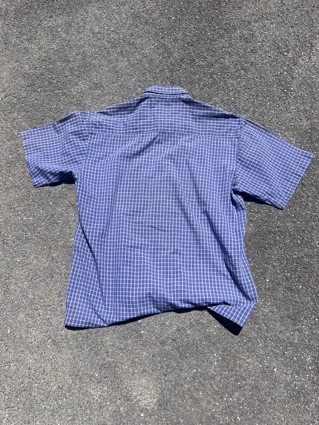 CHEMISETTE À CARREAUX BLEU