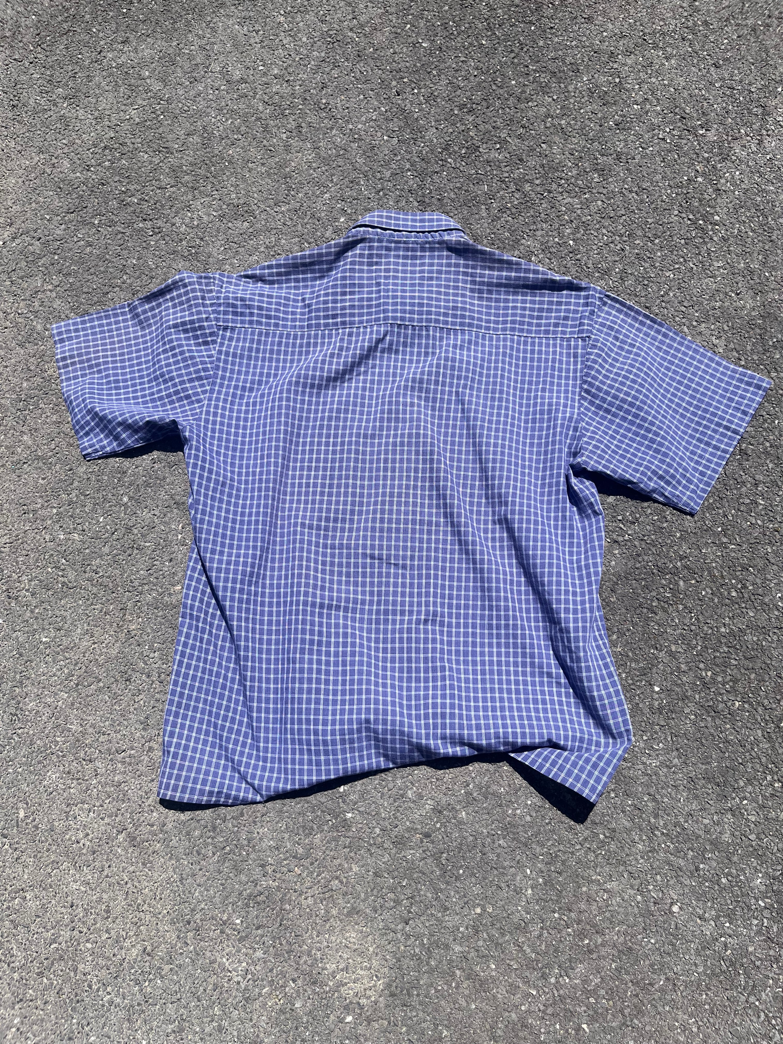 CHEMISETTE À CARREAUX BLEU