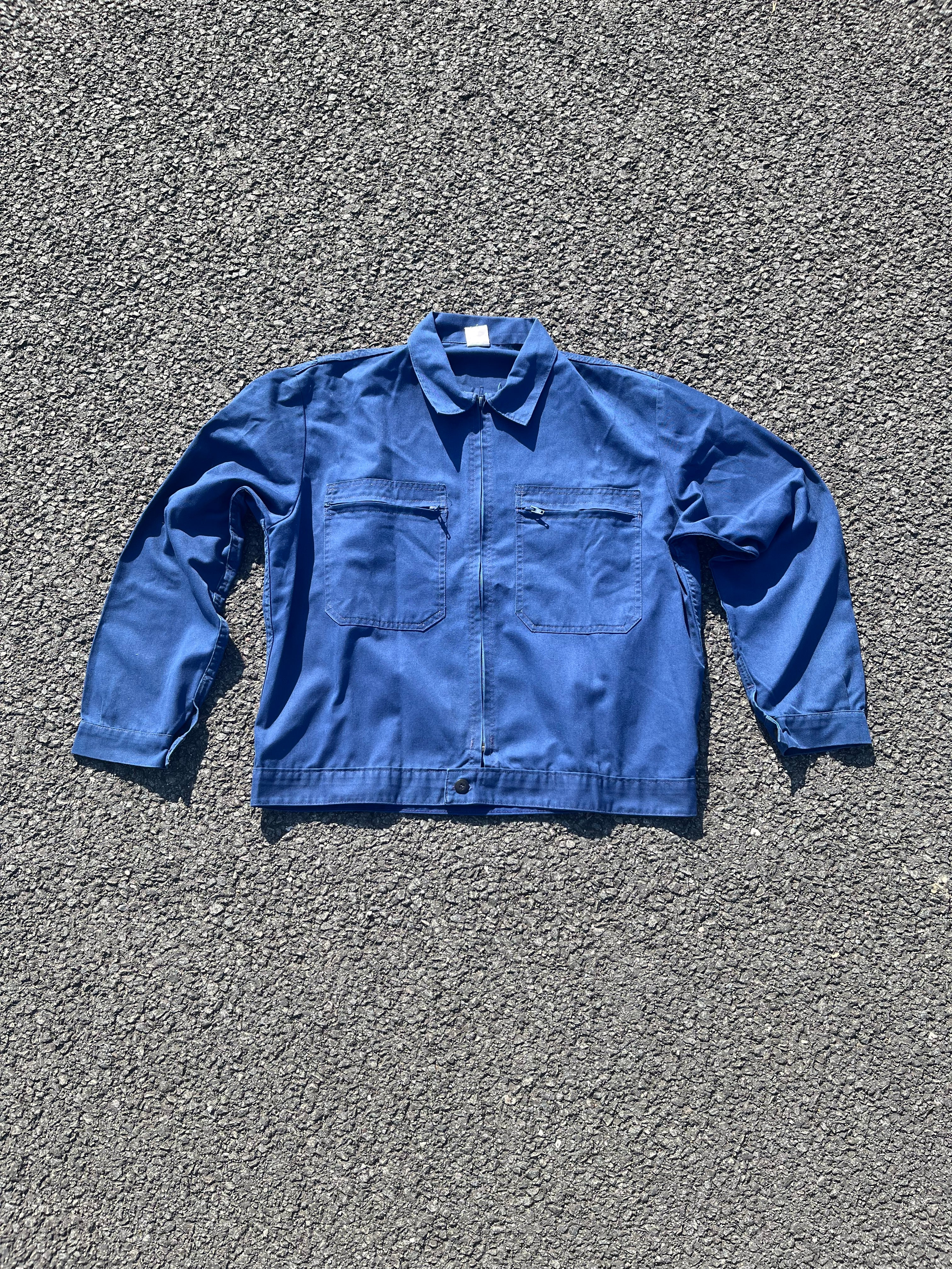 VESTE DE TRAVAIL FRANÇAISE BLEU