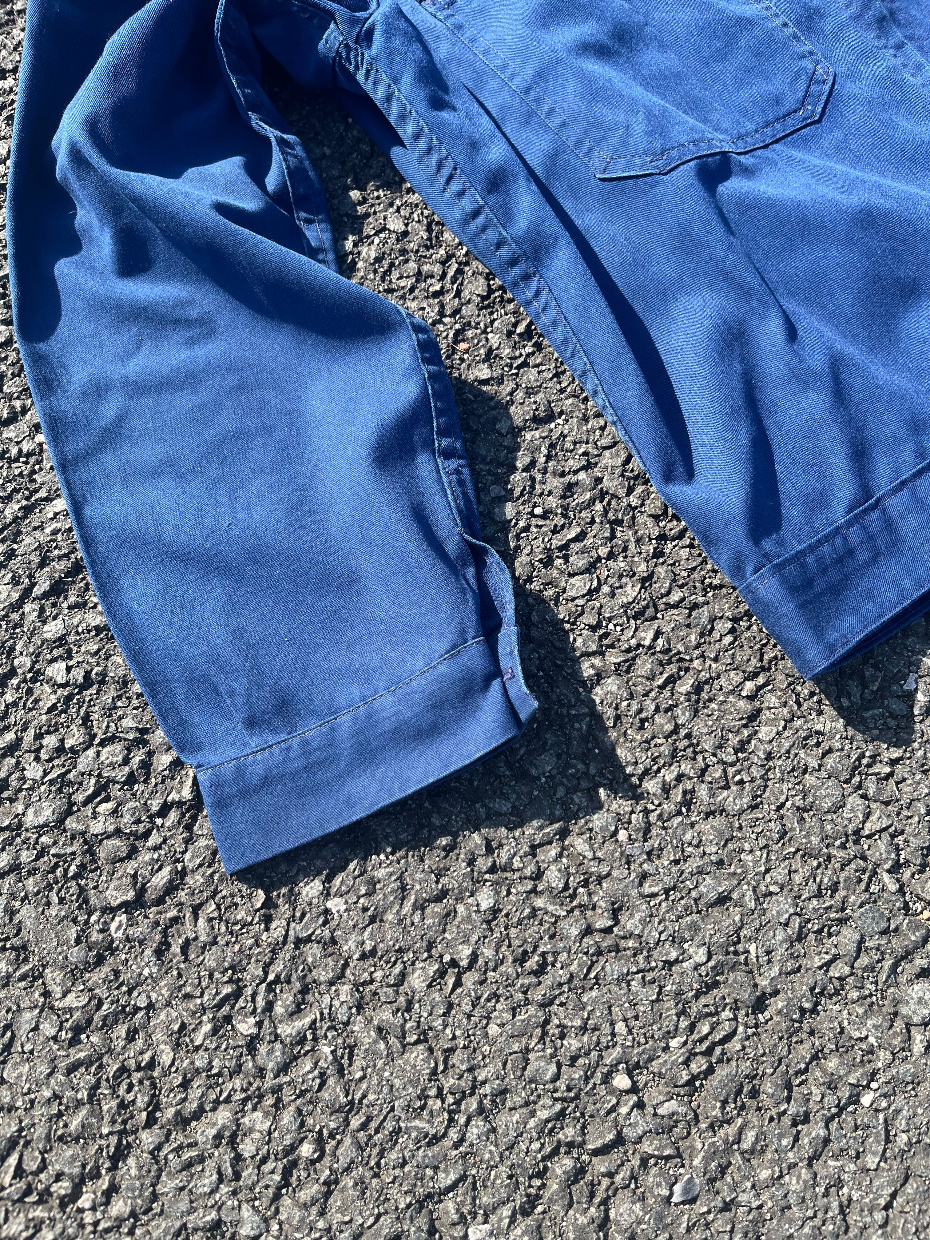 VESTE DE TRAVAIL FRANÇAISE BLEU
