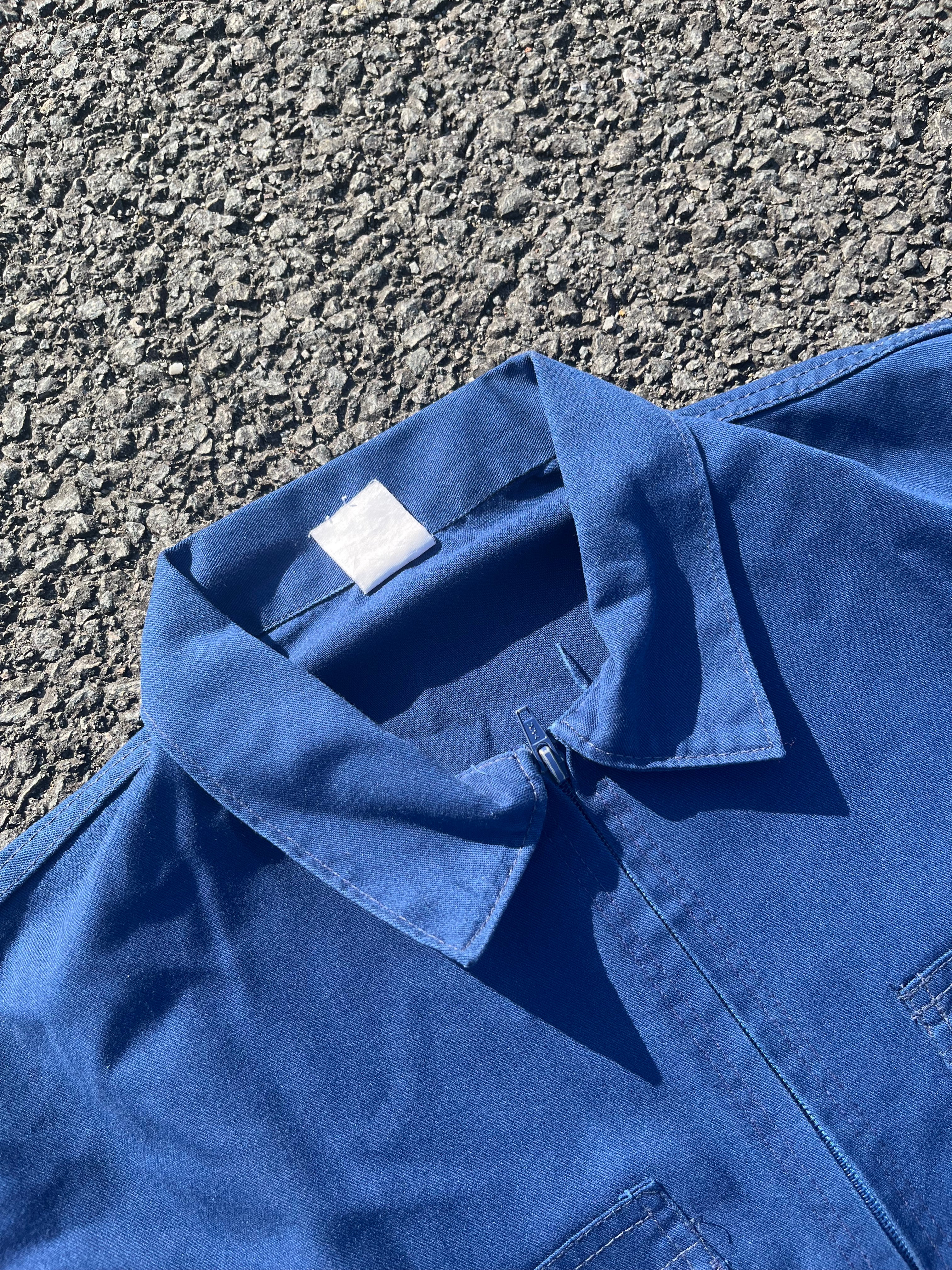 VESTE DE TRAVAIL FRANÇAISE BLEU