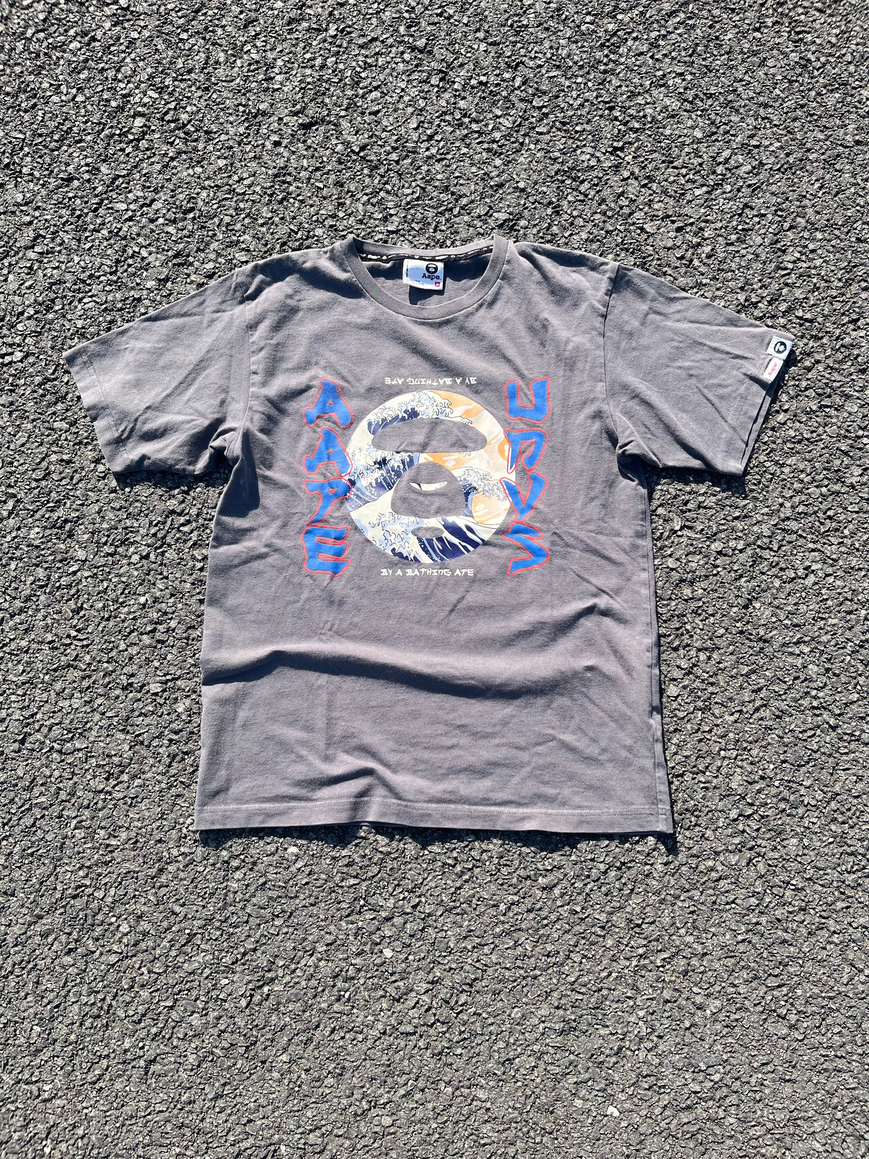 T-SHIRT BAPE GRIS