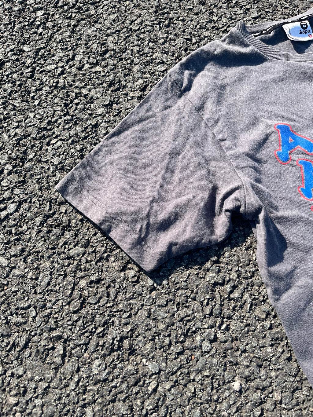 T-SHIRT BAPE GRIS