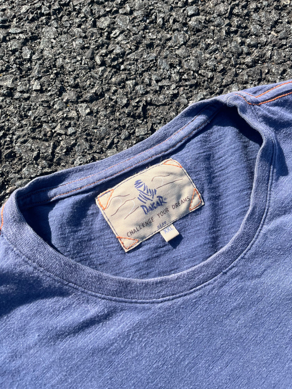 T-SHIRT SOUVENIR DU DAKAR BLEU