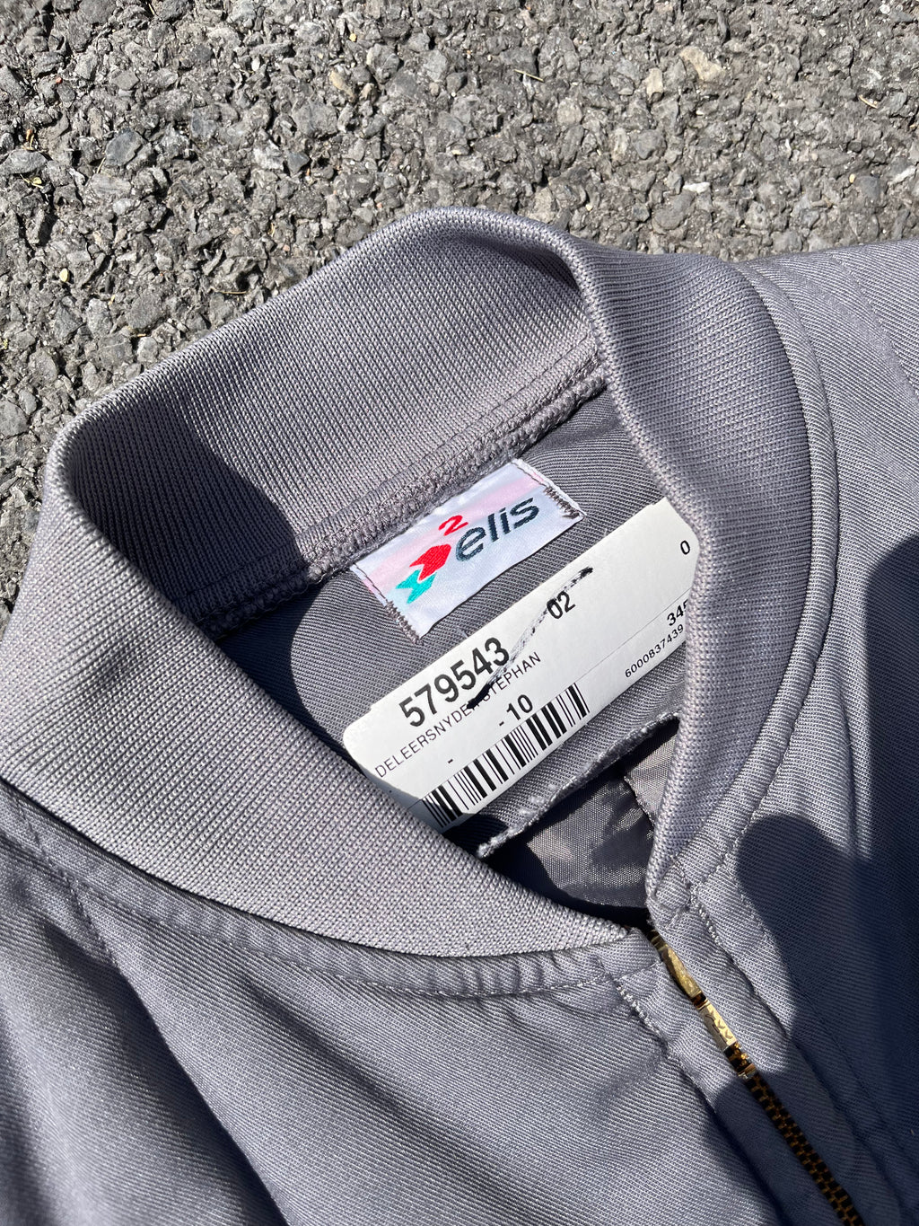 VESTE DE TRAVAILLE SANS MANCHE GRISE