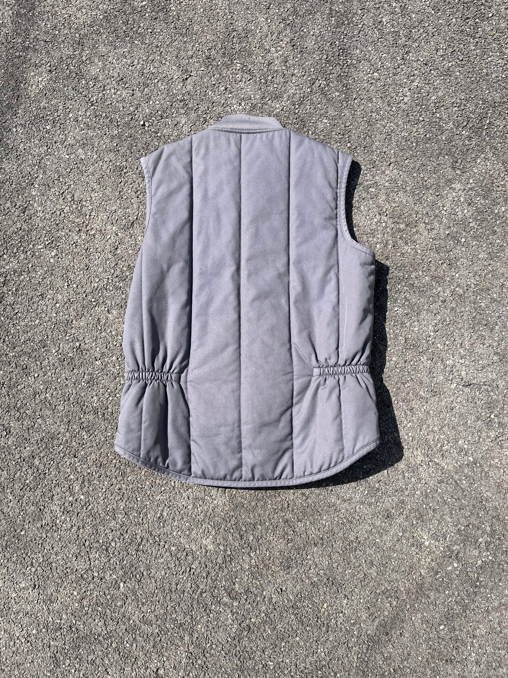 VESTE DE TRAVAILLE SANS MANCHE GRISE