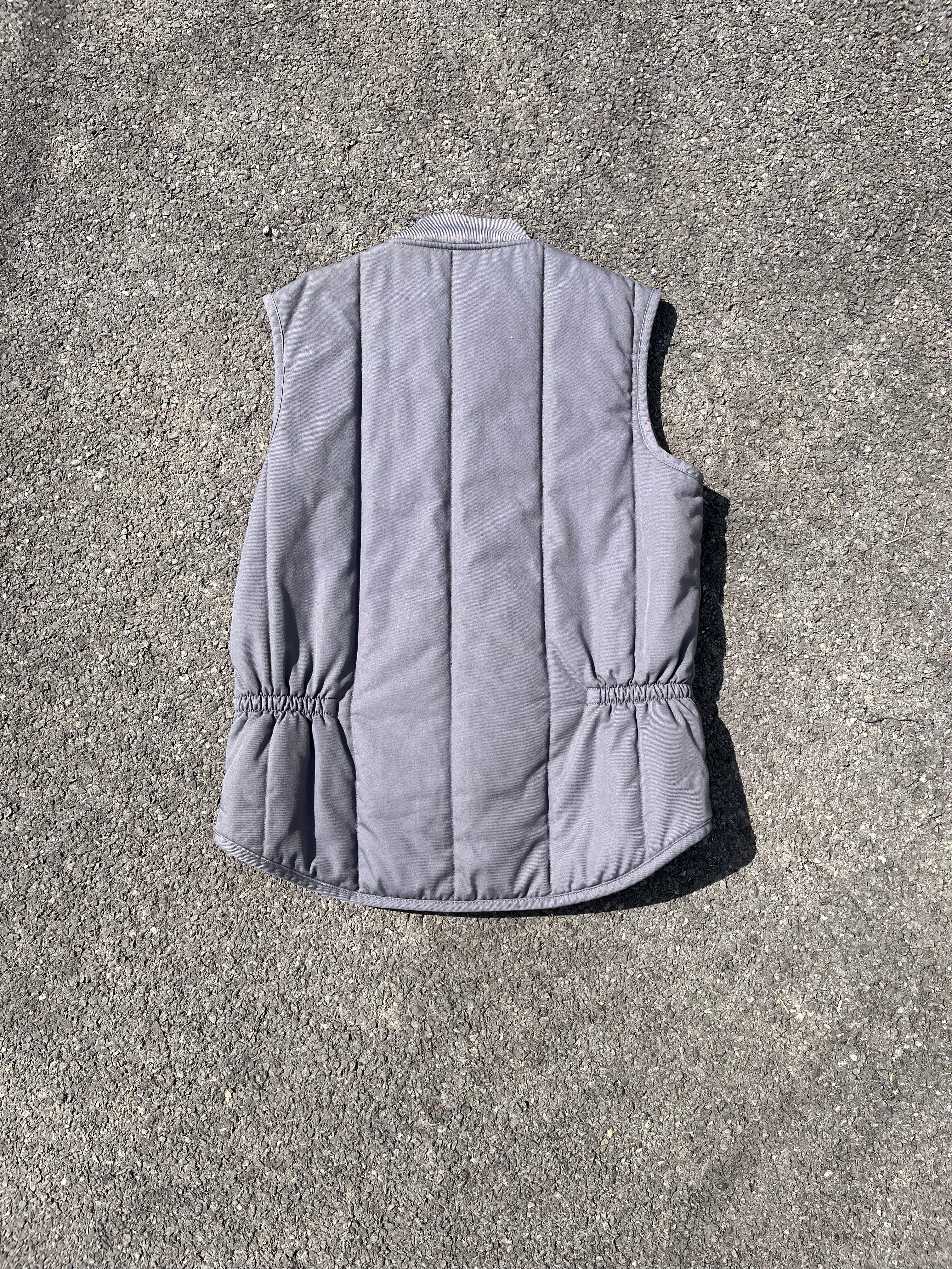 VESTE DE TRAVAILLE SANS MANCHE GRISE