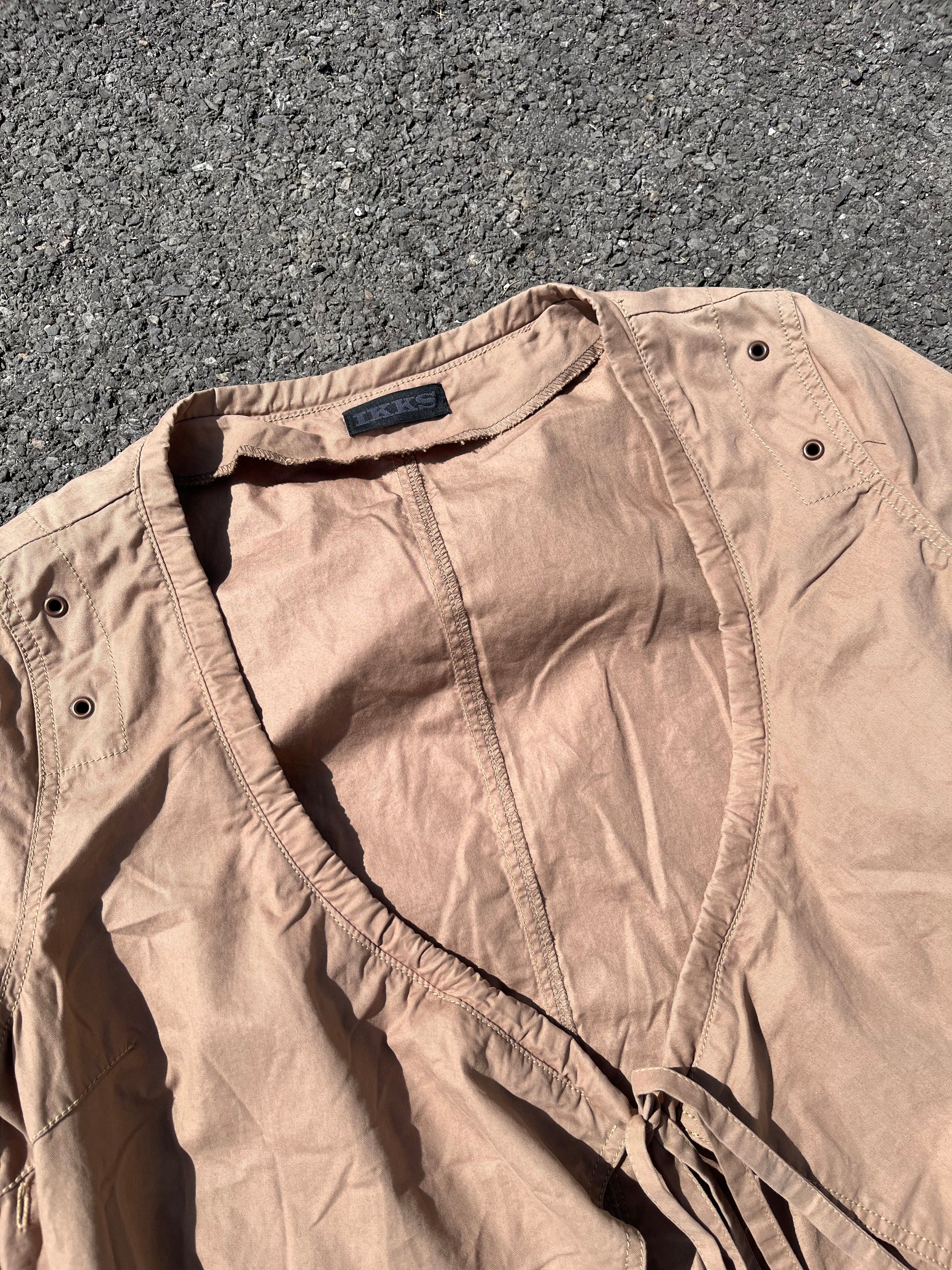 VESTE LÉGÈRE IKKS BRUN/BEIGE