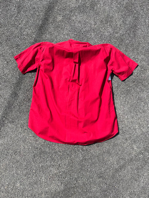 CHEMISE BICOLORE ROUGE ET BLANCHE