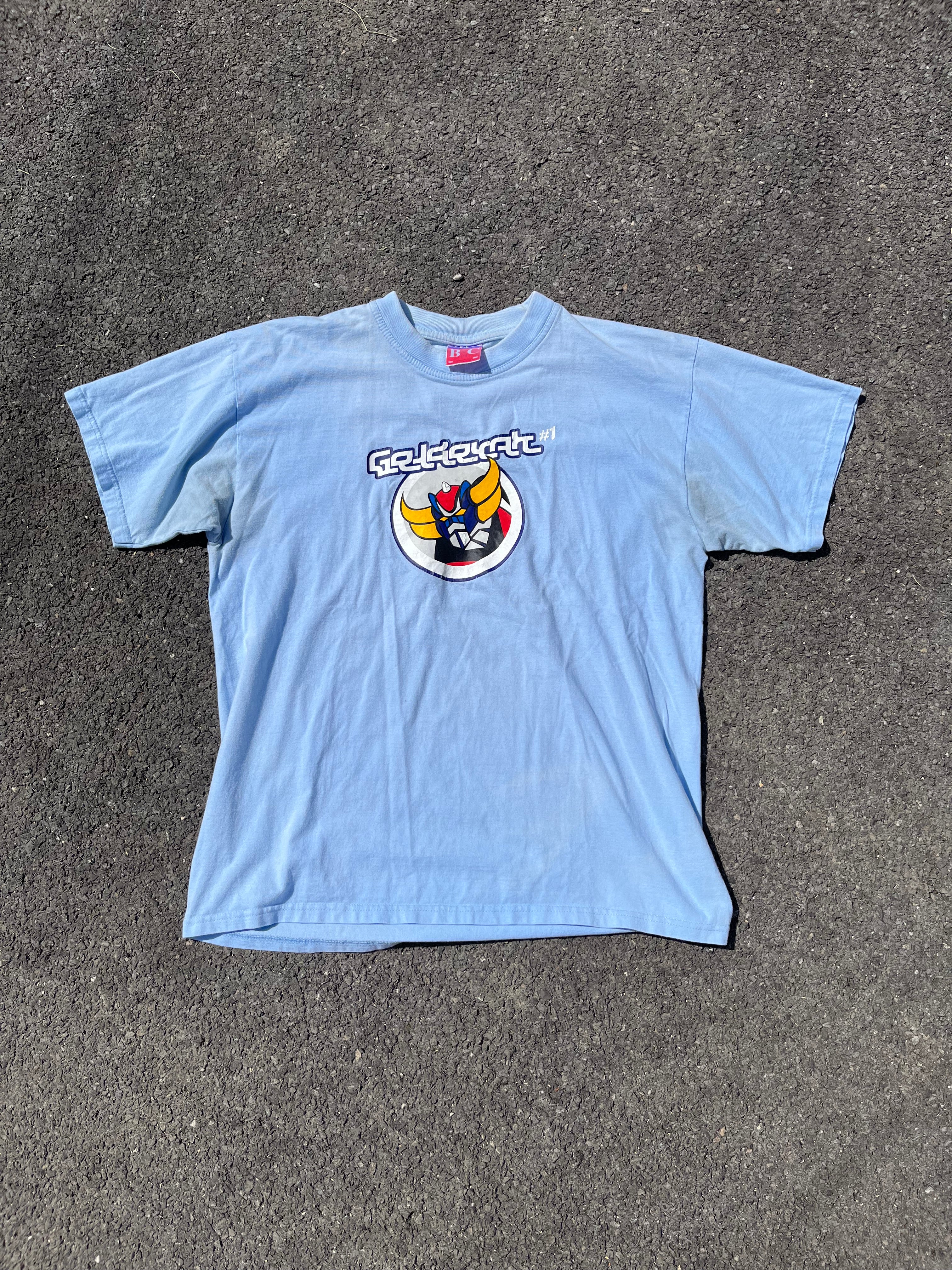 T-SHIRT GOLDORAK BLEU