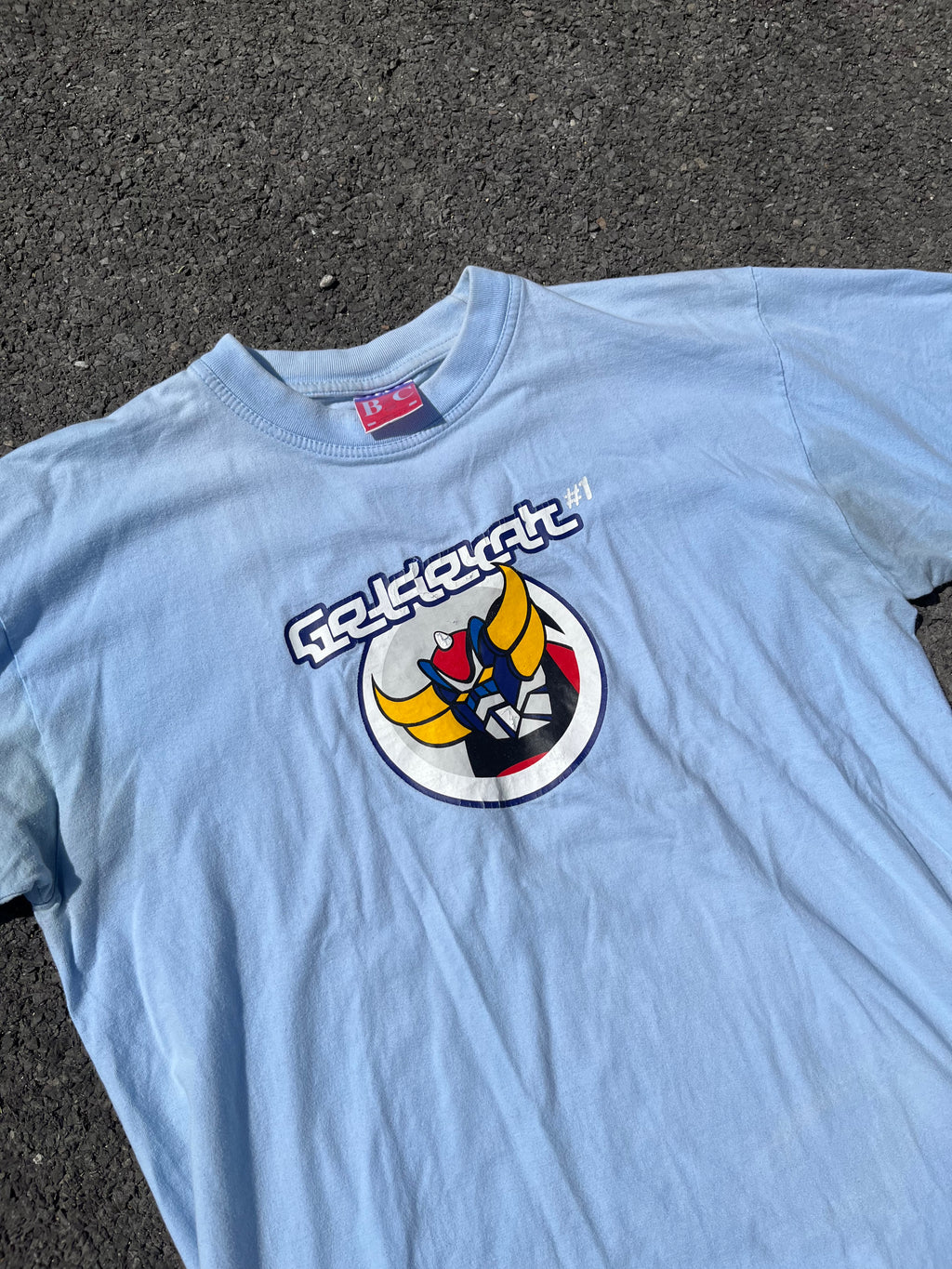 T-SHIRT GOLDORAK BLEU
